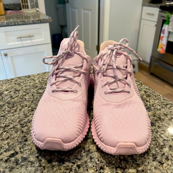 Pink Addidas Alphabounce Sneakers - Picture 2 of 5